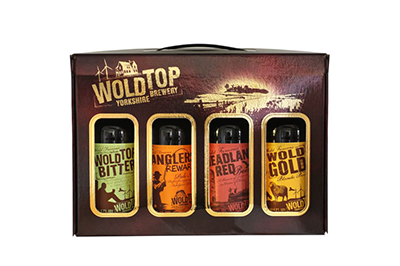 Wold Brewery packaging